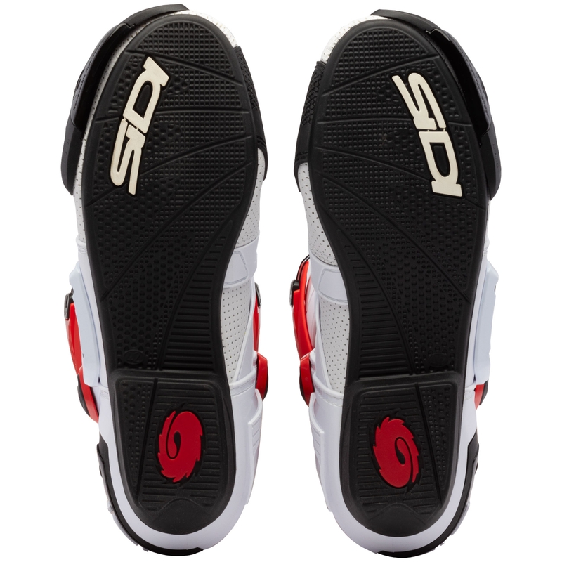 Buty motocyklowe SiDi Rex Air biało-czerwone