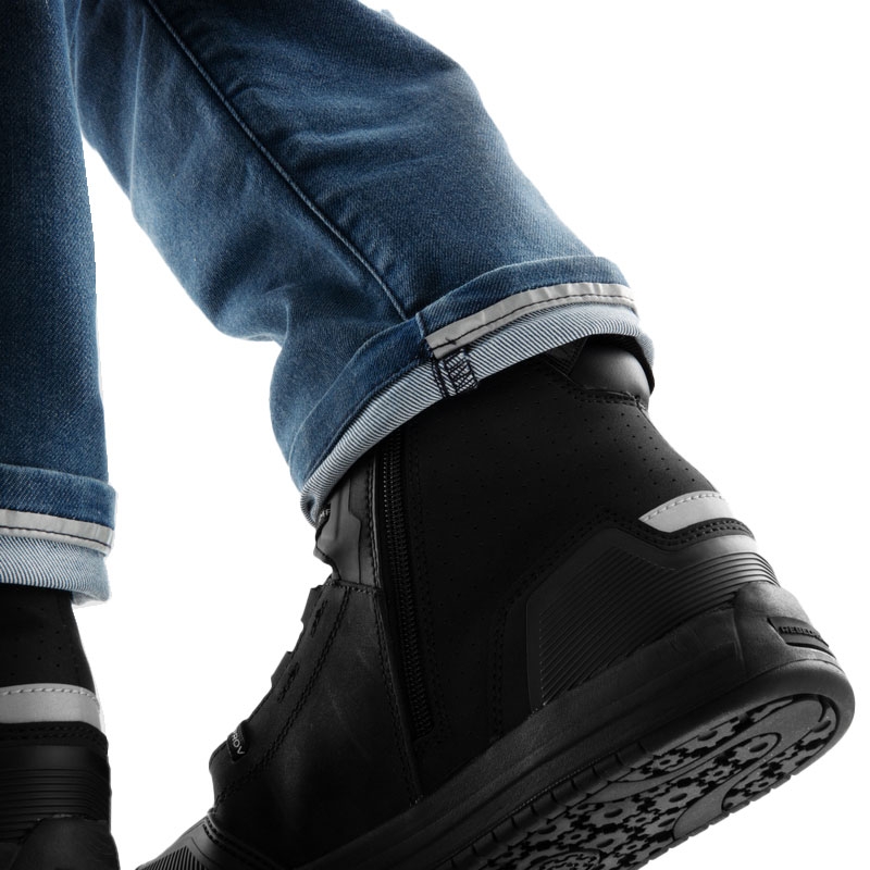 Rebelhorn Revolt Jednowarstwowe dżinsy motocyklowe w kolorze spranego błękitu