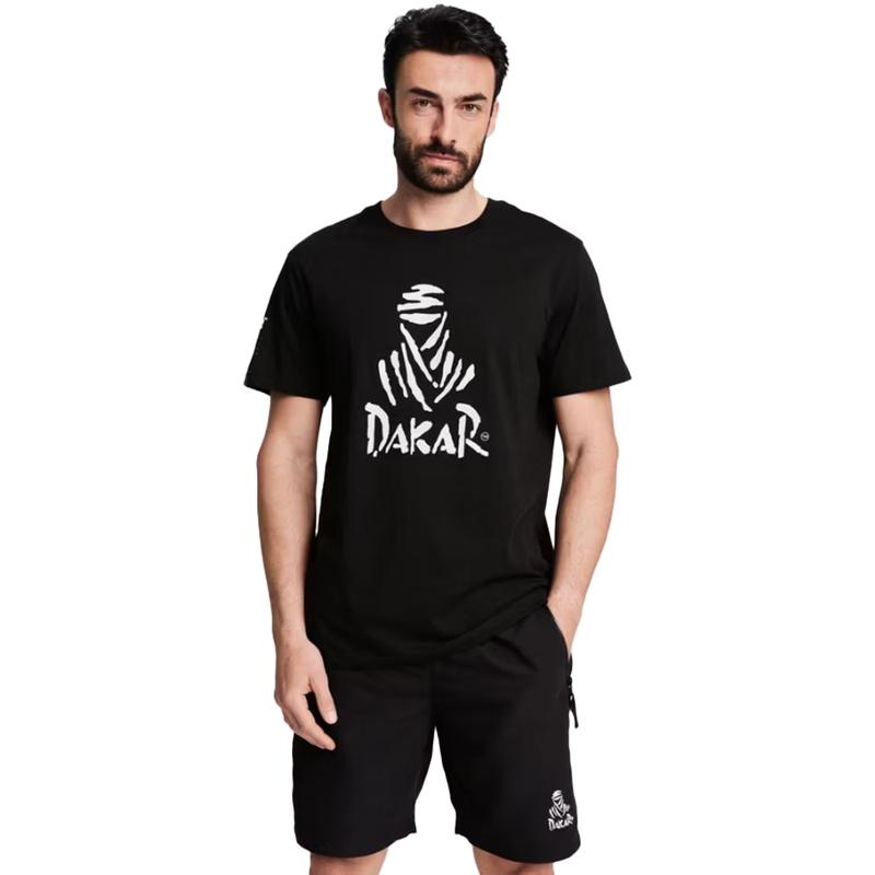 Koszulka Dakar DES LOGO25 czarna