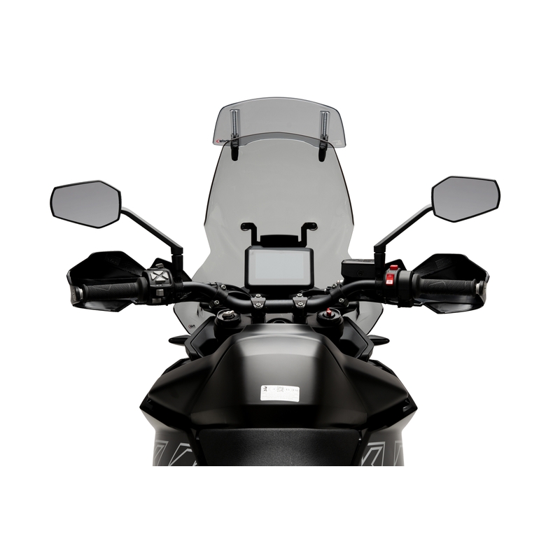 Windscreen PUIG TOURING WITH VISOR transparent