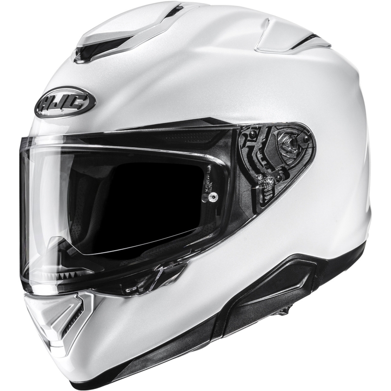 Kask motocyklowy integralny HJC RPHA 72 Solid perłowo-biały
