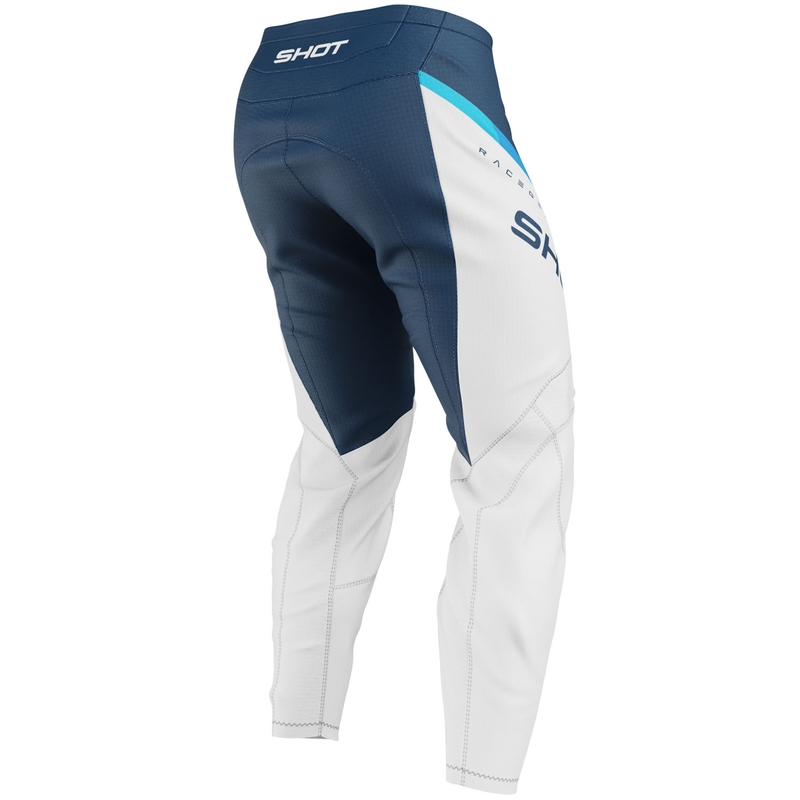 Spodnie motocrossowe dla dzieci Shot Draw Daytona w kolorze niebieskim