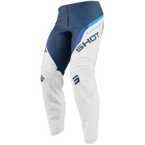 Spodnie motocrossowe dla dzieci Shot Draw Daytona w kolorze niebieskim