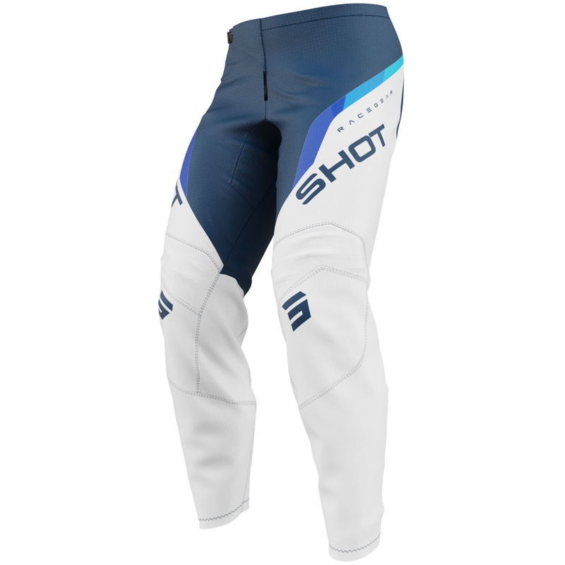 Spodnie motocrossowe dla dzieci Shot Draw Daytona w kolorze niebieskim