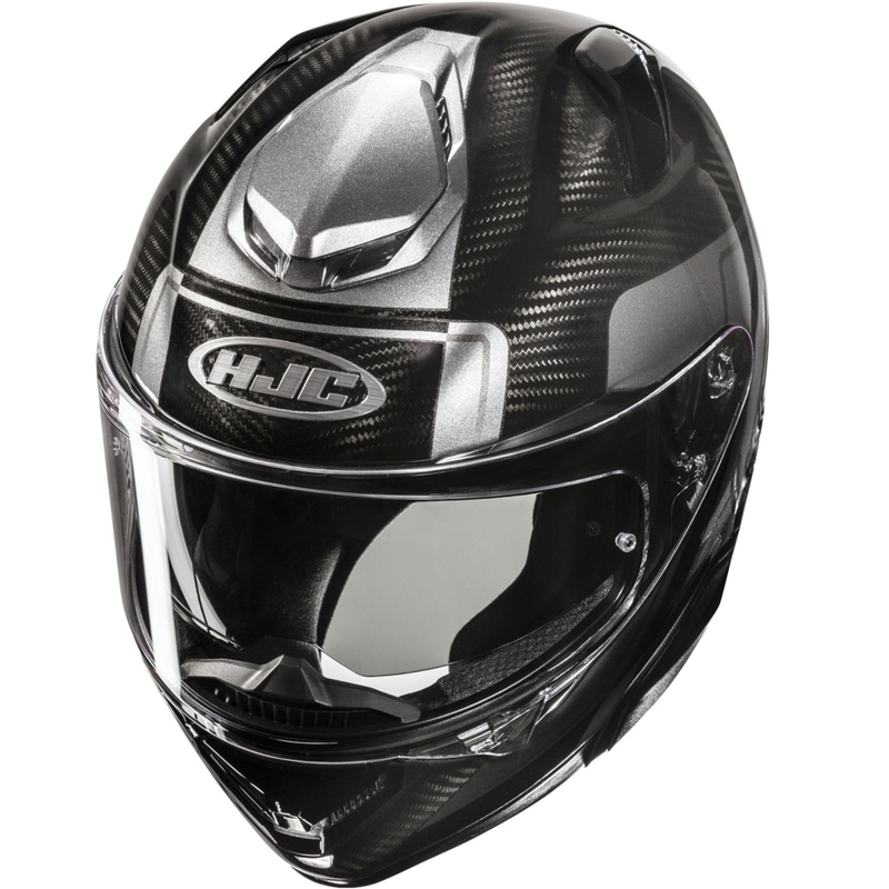 Kask motocyklowy integralny HJC RPHA 72 Carbon Fynex MC5 w kolorze czarno-szarym