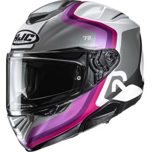 Kask motocyklowy integralny HJC RPHA 72 Ernem MC8 szaro-różowo-fioletowy