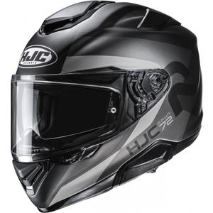 Kask motocyklowy integralny HJC RPHA 72 Phyta MC5SF czarno-szary