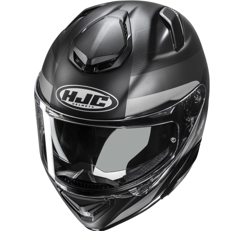 Kask motocyklowy integralny HJC RPHA 72 Phyta MC5SF czarno-szary