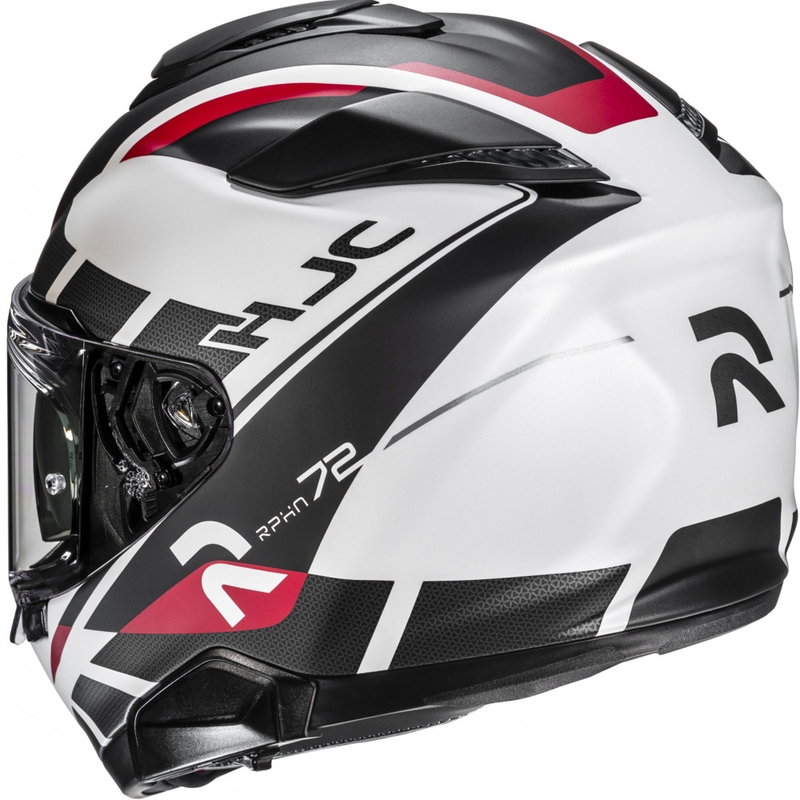 Kask motocyklowy integralny HJC RPHA 72 Value MC1SF czarno-biało-czerwony