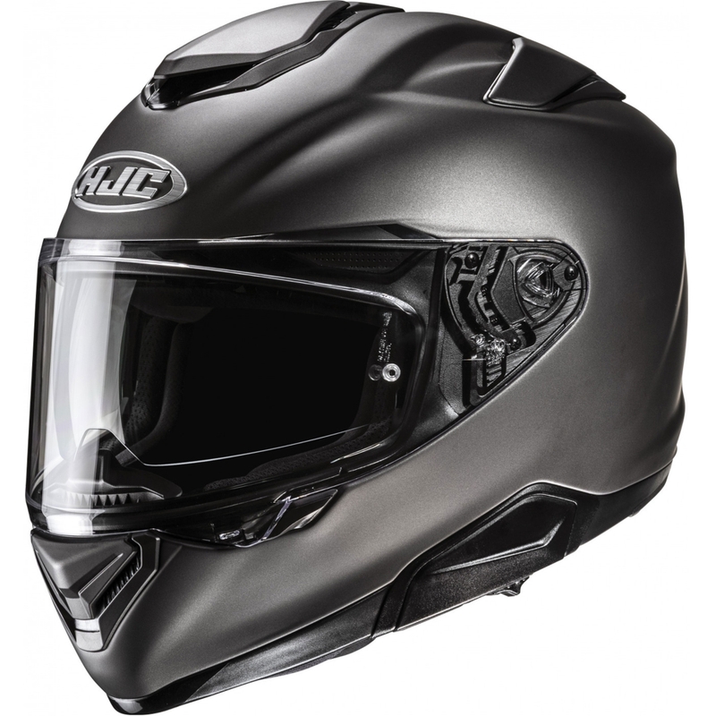Kask motocyklowy integralny HJC RPHA 72 Solid, tytan półmatowy