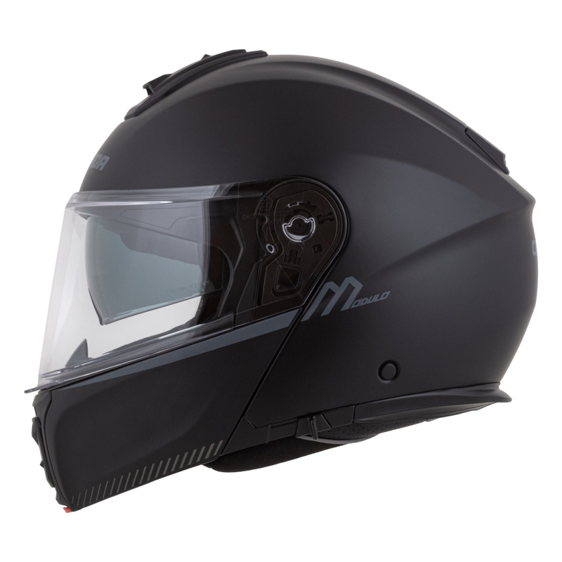 Kask motocyklowy Cassida Modulo 2.1 Compass z klapką, matowy, czarno-szary