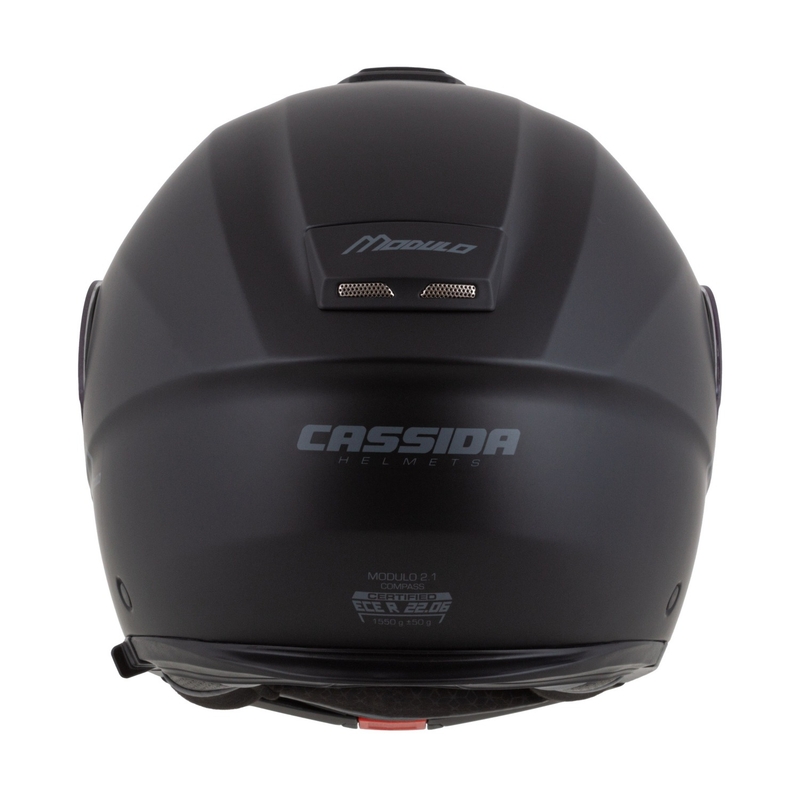 Kask motocyklowy Cassida Modulo 2.1 Compass z klapką, matowy, czarno-szary