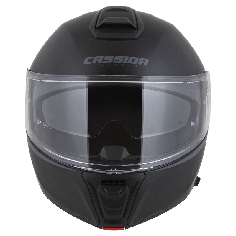 Kask motocyklowy Cassida Modulo 2.1 Compass z klapką, matowy, czarno-szary