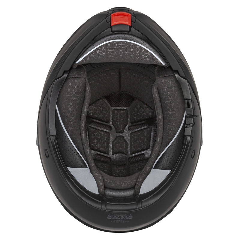 Kask motocyklowy Cassida Modulo 2.1 Compass z klapką, matowy, czarno-szary