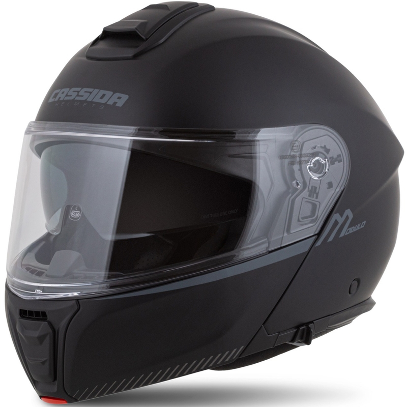 Kask motocyklowy Cassida Modulo 2.1 Compass z klapką, matowy, czarno-szary