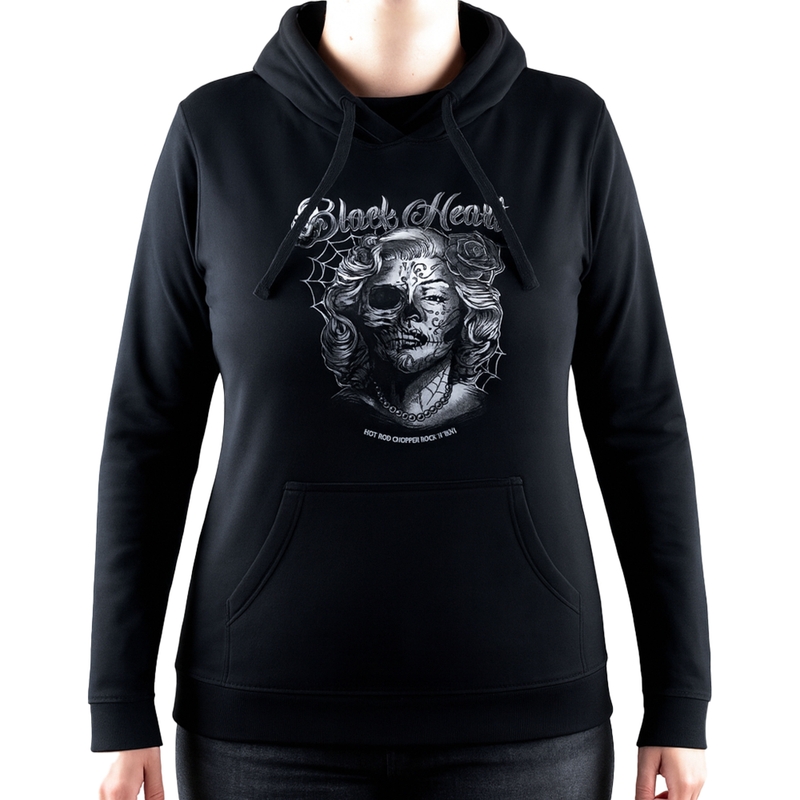 Bluza damska Black Heart Dirty Queen czarna
