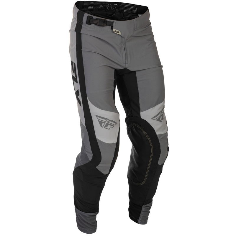 Spodnie motocrossowe FLY Racing Lite szaro-czarne