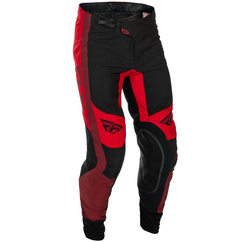 Spodnie motocrossowe FLY Racing-USA Lite czarno-czerwone
