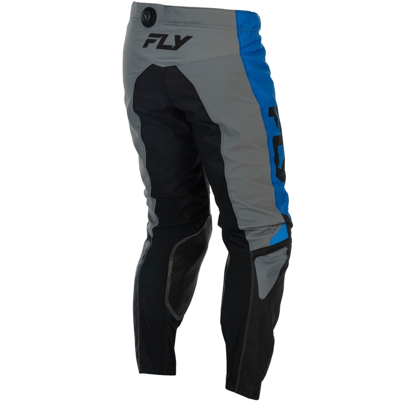 Spodnie motocrossowe FLY Racing - USA Kinetic niebiesko-szaro-czarne