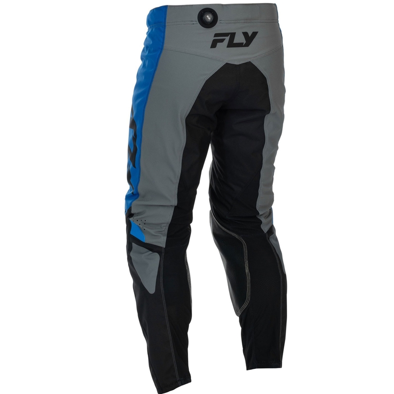 Spodnie motocrossowe FLY Racing - USA Kinetic niebiesko-szaro-czarne