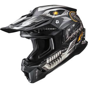 Kask motocrossowy HJC C50 Mecha Beast MC5SF czarno-szary