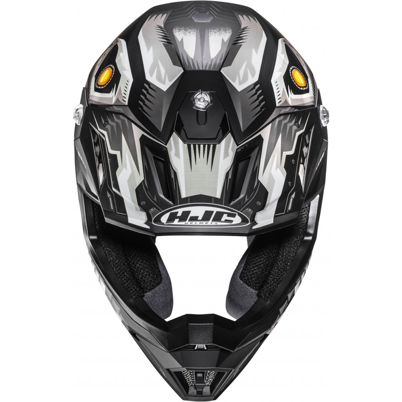 Kask motocrossowy HJC C50 Mecha Beast MC5SF czarno-szary