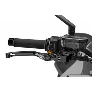 Brake lever without adapter PUIG 4.0 4110NO foldable black/gold