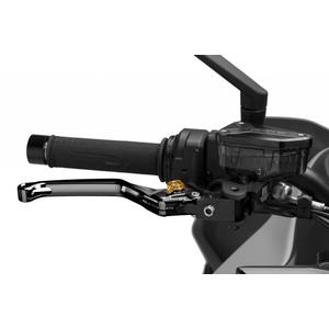 Brake lever without adapter PUIG 4.0 4120NO long black/gold