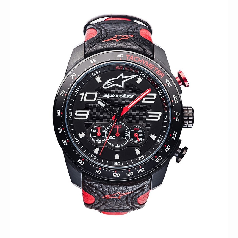 Zegarek Alpinestars Tech Race Chrono czarno-czerwony
