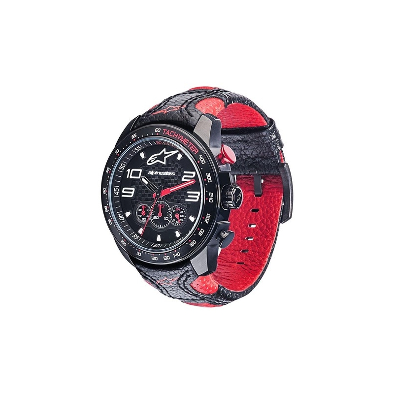Zegarek Alpinestars Tech Race Chrono czarno-czerwony