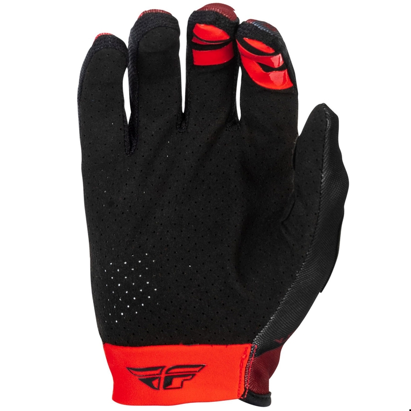 Rękawice motocrossowe FLY Racing - USA Lite czarno-czerwone