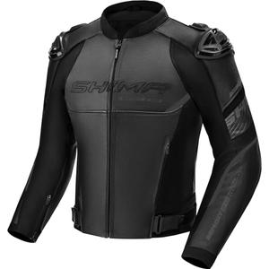 Kurtka motocyklowa skórzana Shima Bandit 2.0 czarno-czarna