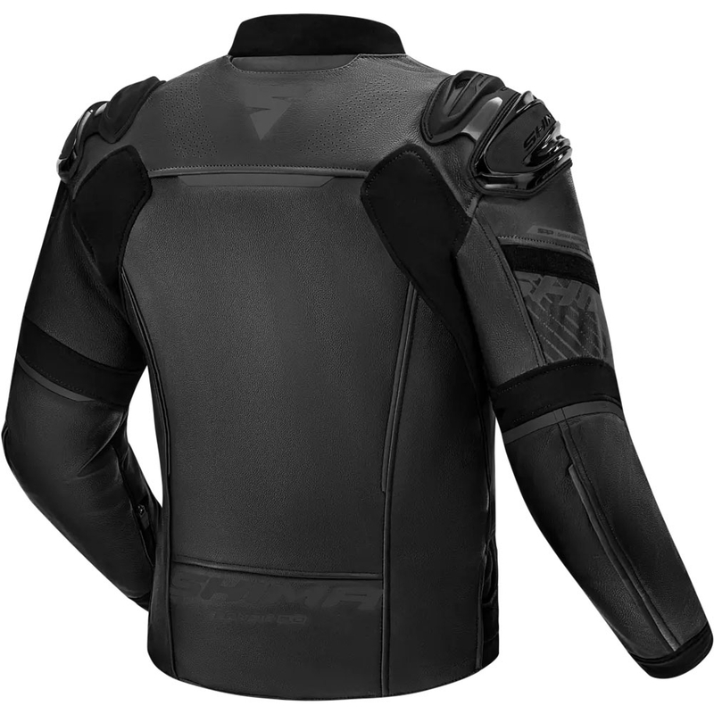 Kurtka motocyklowa skórzana Shima Bandit 2.0 czarno-czarna