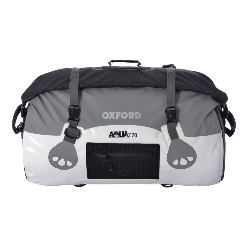 Wodoodporna torba Oxford Aqua70 Roll Bag biało-szara