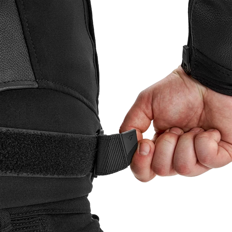 Kurtka motocyklowa skórzana Shima Bandit 2.0 czarno-czarna