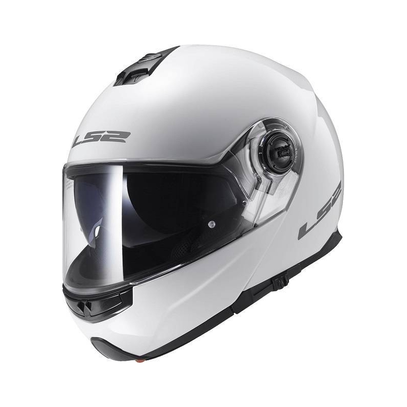 Szczękowy kask motocyklowy LS2 FF325 Strobe biały wyprzedaż