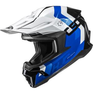 Kask motocrossowy HJC C50 Primal MC2 niebiesko-biało-czarny