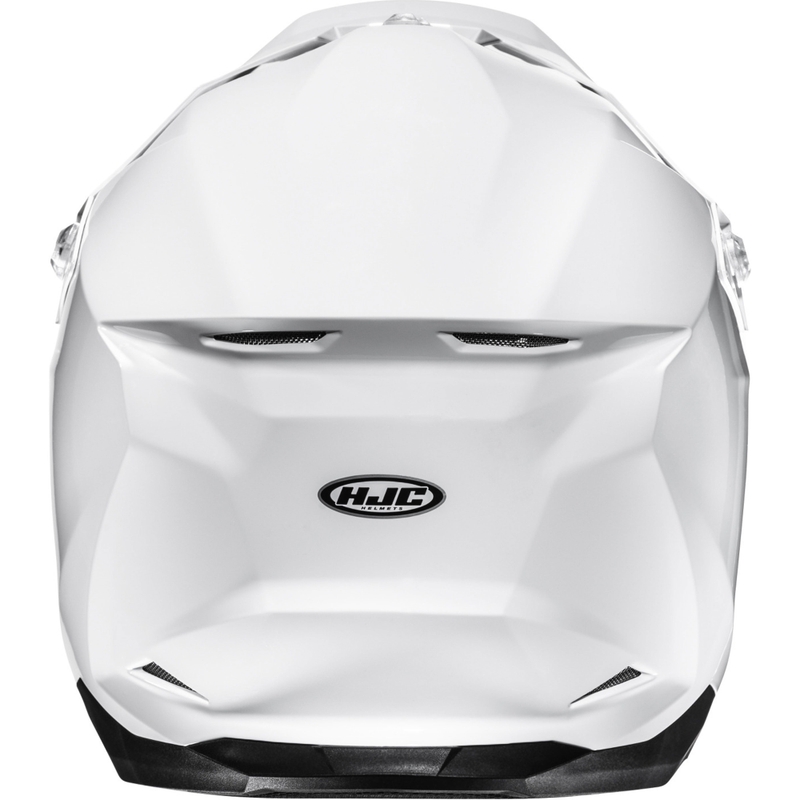 Kask motocrossowy HJC C50 Solid perłowo-biały