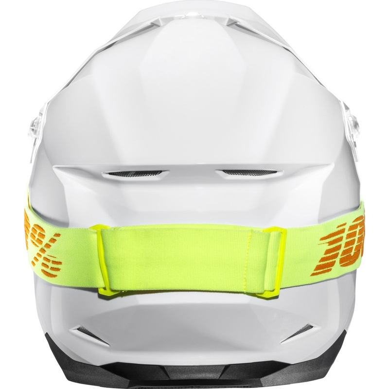 Kask motocrossowy HJC C50 Solid perłowo-biały
