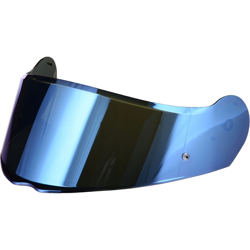 Niebieska iridium plexi do kasku LS2 FF908