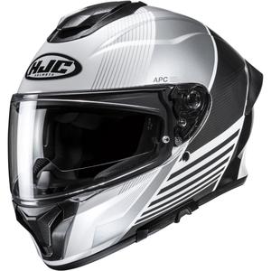 Kask motocyklowy integralny HJC C71 Morix MC5 czarno-srebrny