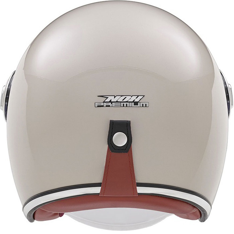 Kask otwarty NOX PREMIUM Heritage w kolorze szampańskim