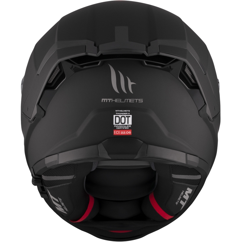 Kask motocyklowy integralny MT FF118SV Thunder 4 SV czarny mat