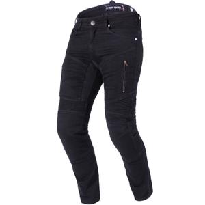 Jeansy motocyklowe Street Racer Stretch II CE w kolorze czarnym
