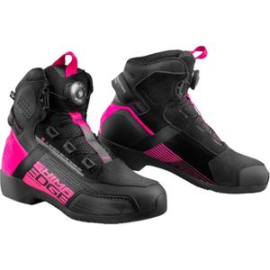 Damskie buty motocyklowe Shima Edge Vent czarno-różowe