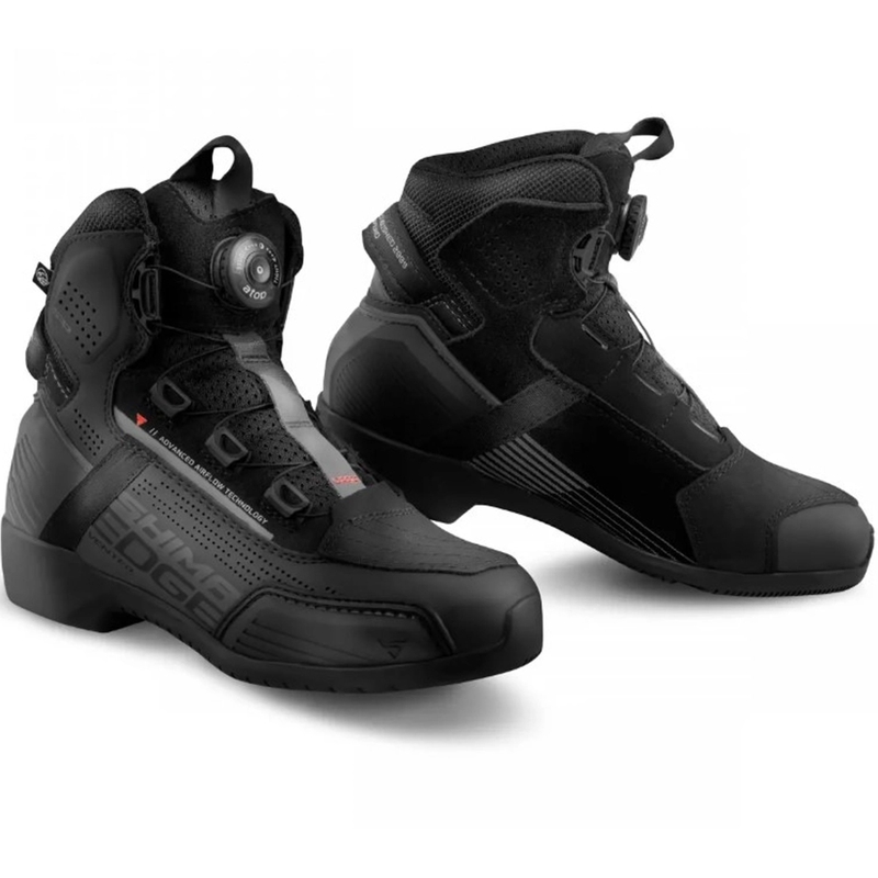 Damskie buty motocyklowe Shima Edge Vent w kolorze czarnym
