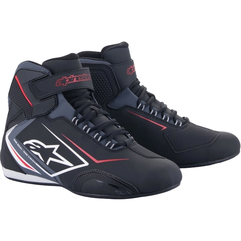 Alpinestars Sektor Wodoodporne buty motocyklowe czarno-biało-szare