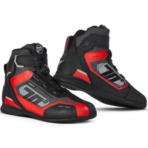 Buty motocyklowe SEVENTY DEGREES SD-BR3 Veloce PRO czarno-czerwone