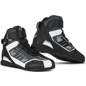 Buty motocyklowe SEVENTY DEGREES SD-BR3 Veloce PRO czarno-białe