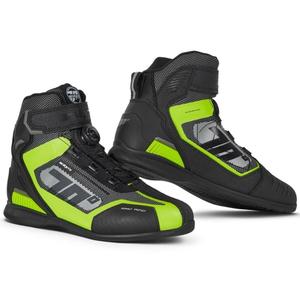Buty motocyklowe SEVENTY DEGREES SD-BR3 Veloce PRO czarno-fluo żółte